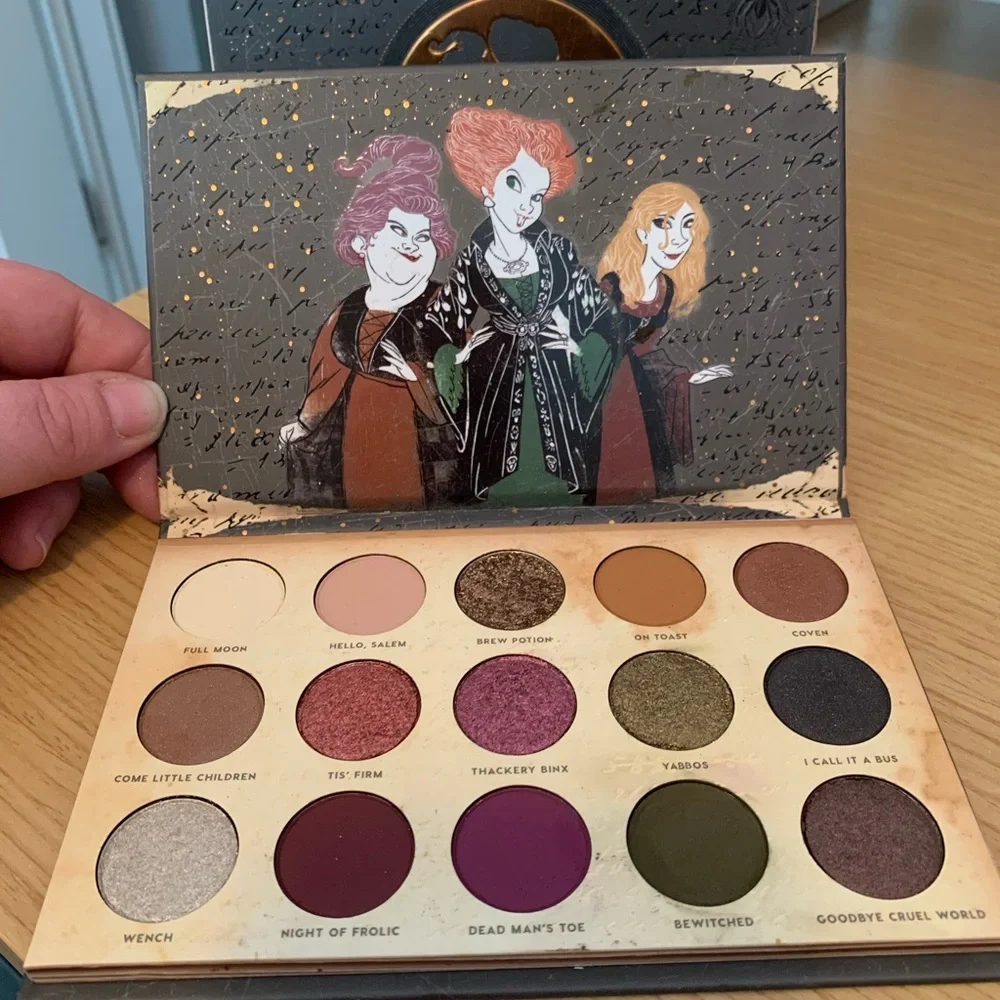 ColourPop Hocus Pocus, Gather Round Sisters, pressed powder palette - Picture 9 of 11